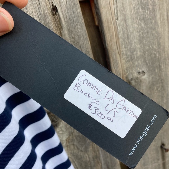 Comme des garçon Shirt* Label “Bondage Tee” - Picture 5 of 5